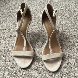 Calvin Klein beige heels